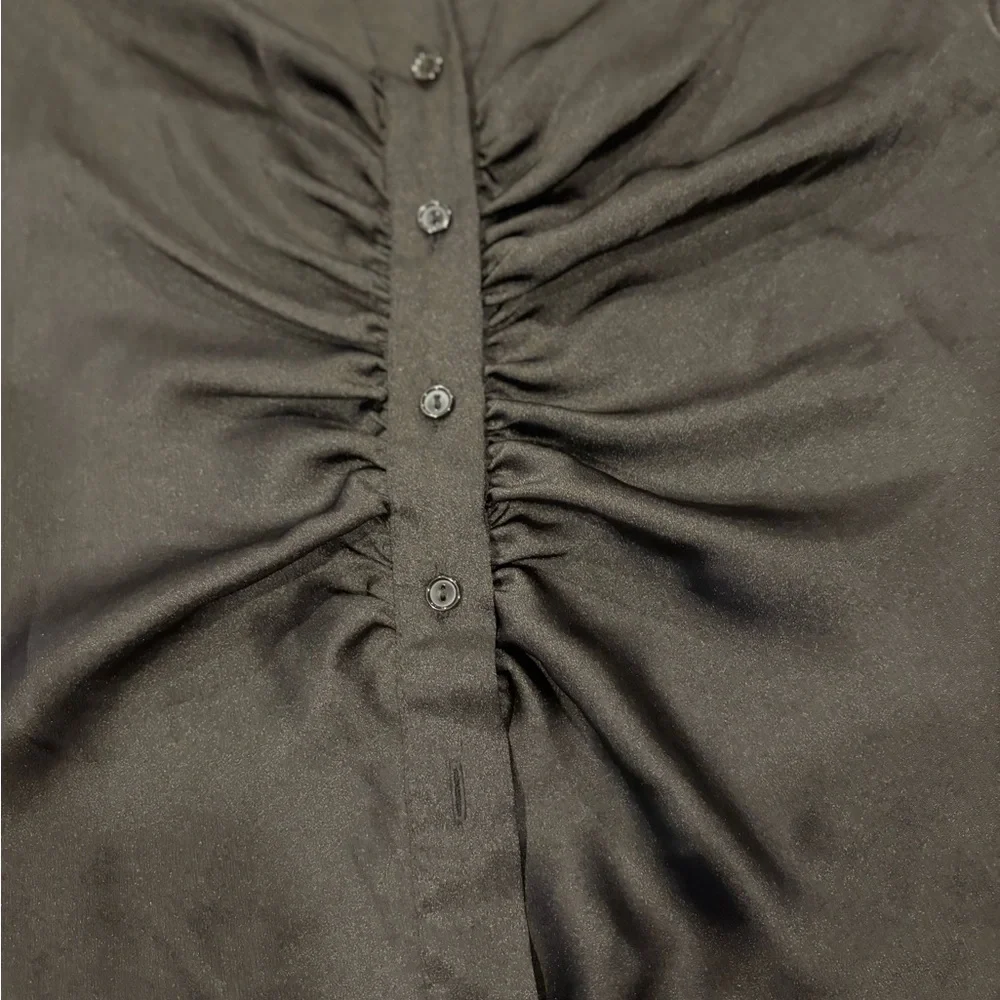 Elegant Black Women's Top, by DR2 , size XS - Picture 4 of 7